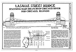 LaSalle Street Bridge, Chicago, Illinois