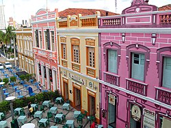 Restaurants and bars in the city's historic center