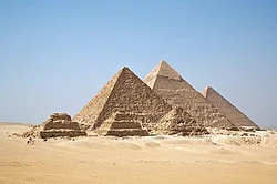 The Great Pyramids of Giza, Egypt