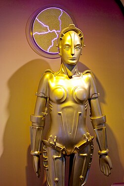The Maschinenmensch (or machine-human) from Metropolis (1927)