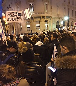 Pro–Israel rally in Paris, 18 October 2015