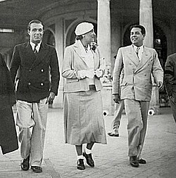 Adolfo Bioy Casares, Victoria Ocampo and Borges in 1935