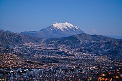 La Paz, Bolivia, is the second-largest city located in the Altiplano (after El Alto).