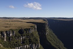 Canyon Fortaleza at the Aparados da Serra National Park