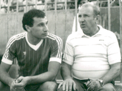 Nándor Hidegkuti and Mahmoud El Khatib