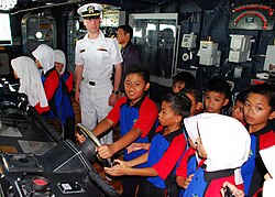 Headscarves called tudong are compulsory for Brunei's Muslim schoolgirls.