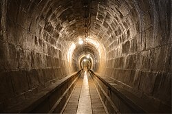 Tunnel in Fort de Mutzig, France