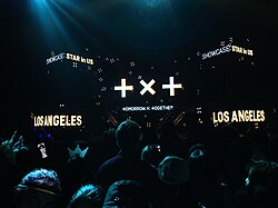 Tomorrow X Together debut showcase in Los Angeles.