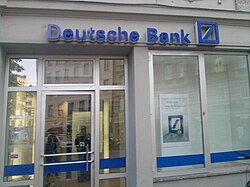 A Deutsche Bank retail branch in Munich