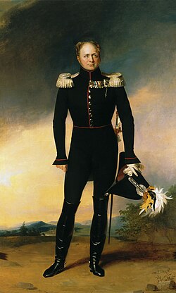 Alexander I of Russia considered himself a guarantor of European security.