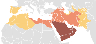 The early Muslim conquests Expansion under Muhammad, 622–632 Expansion during the Rashidun Caliphate, 632–661 Expansion during the Umayyad Caliphate, 661–750