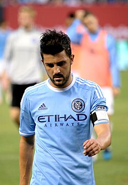 David Villa is the club's all-time top goalscorer.