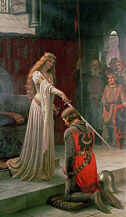 The Accolade (1901), by Edmund Leighton