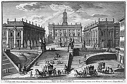 Palazzo dei Conservatori, Musei Capitolini ca. 1747