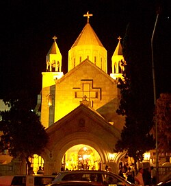 The church at night