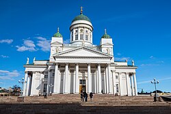 Helsinki Cathedral is among the most prominent buildings in the city