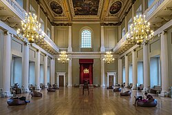 Interior of the Banqueting Hall