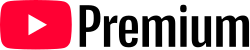 Logo of YouTube Premium