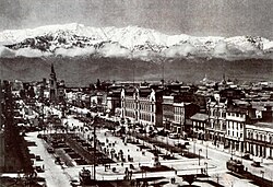 View of La Alameda in 1930.