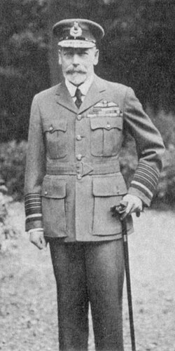 King George V in the uniform of a Marshal of the RAF (Ex officio)