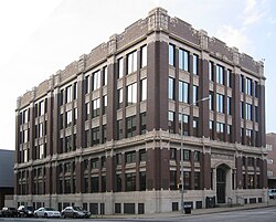 The 1917 Birmingham News building, vacated in 2006 and demolished in 2008
