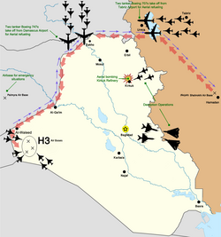 The surprise attack on H-3 airbase is considered to be one of the most sophisticated air operations of the war.