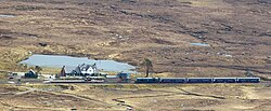 The portion for Fort William at Corrour behind a Class 67 in 2015