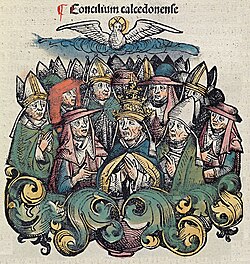 Council of Chalcedon in the Nuremberg Chronicle