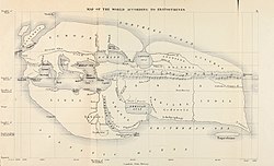 The Hellenistic world view: world map by Eratosthenes (276–194 BC), using information from the campaigns of Alexander and his successors[273]