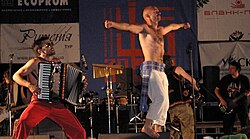 Haydamaky on the Sheshory Festival, 2005.