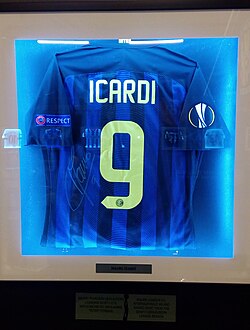 Icardi's Inter Milan shirt