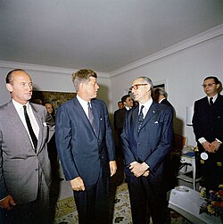 Frondizi and Kennedy.