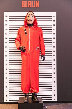 The Robbers outfits featuring the Salvador Dalí mask