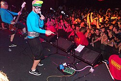 The Aquabats' dedicated fanbase and members of their official fan club are referred to as "Aquacadets".