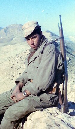 A young Harki, an Algerian who served the French during the Algerian War, c. 1961