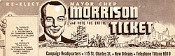 Morrison's letterhead during his 1950 re-election campaign