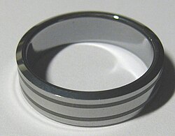 Tungsten carbide jewelry