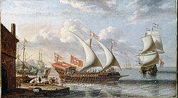 Hospitaller galley c. 1680
