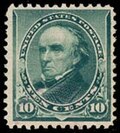 Daniel Webster on an 1890 stamp