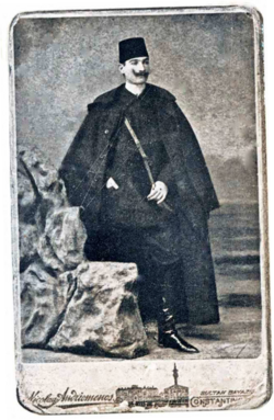 Mustafa Kemal on the day of graduation from the War Academy in 1905