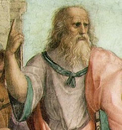 Plato depicted in The School of Athens by Raphael Sanzio