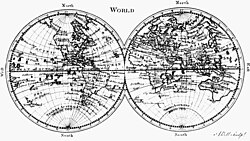 "Terres Australes" [sic] label without any charted landmass