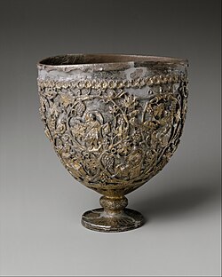 The Antioch chalice, first half of sixth century, Metropolitan Museum of Art.