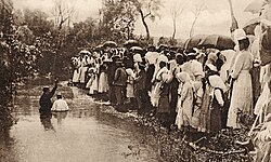 Swedish Baptist missionary Erik Jansson from the Örebro Mission at work in Brazil, c. 1910