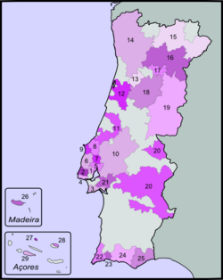 Portuguese wine regions