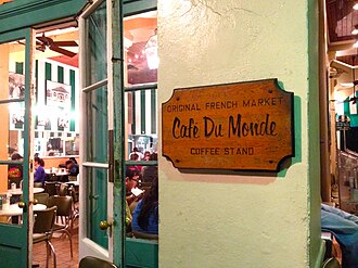 "Original French Market Coffee Stand"