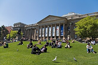 The State Library of Victoria is the fourth most visited public library in the world.[68][69]