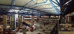 Panoramic view of the passenger terminal