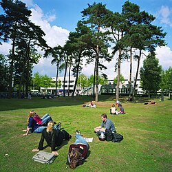 Tilburg University campus