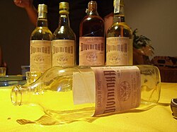 Cachaça, typical drink from Minas Gerais, which has hundreds of artesanal brands